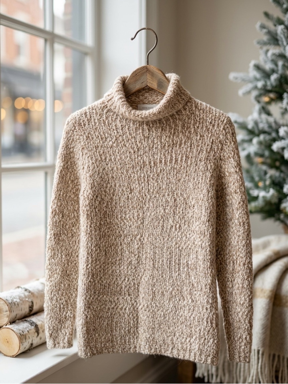 NWOT Chelsea & Theodore Cozy Turtleneck Sweater